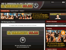 Tablet Screenshot of elchiringuitoonline.com